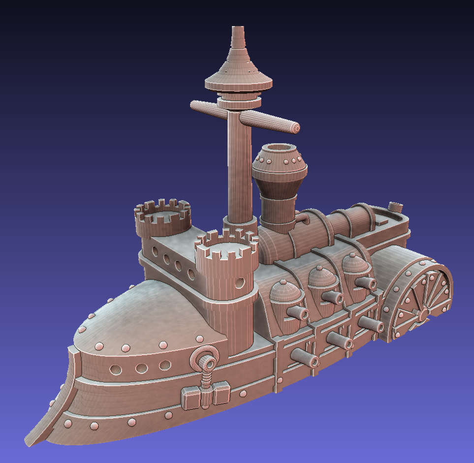 DWARF FRIGATE 1/600 scale